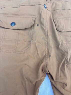 prAna Women's Caramel Tan Stretch Hiking Pants Size 10